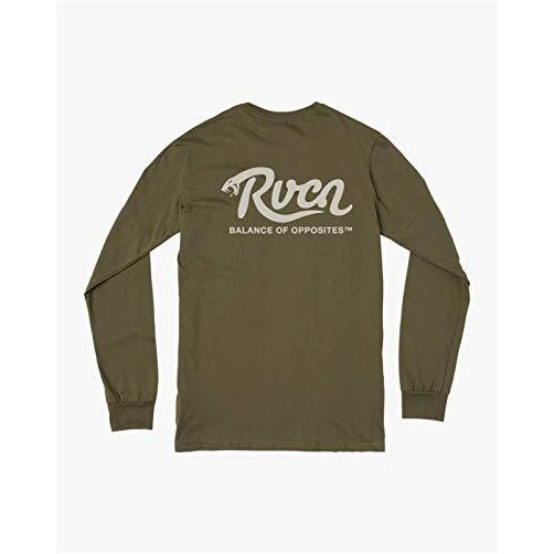 RVCA Men's Hiss Long Sleeve