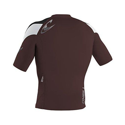O'Neill Wetsuits UV Sun Protection Men's Hammer Short Sleeve Crew Rashguard