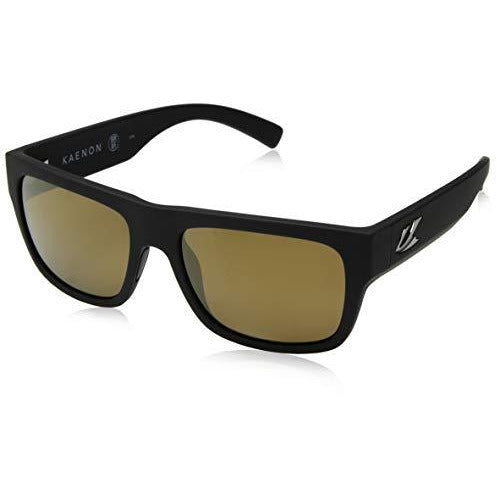 Kaenon Men's Montecito Polarized Rectangular Sunglasses