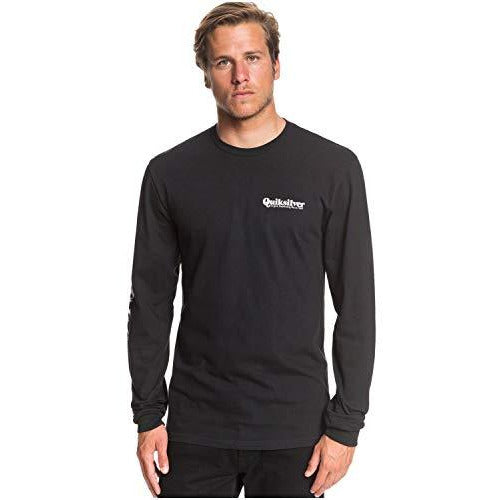 Quiksilver Men's Modern Script TEE, Black, XL