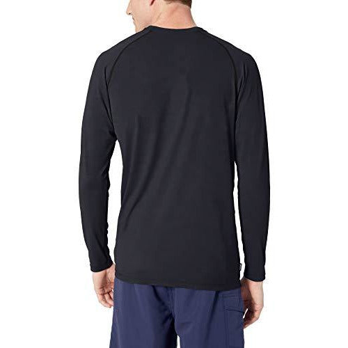 RVCA Men's Micro Mesh Long Sleeve Surf T-Shirt