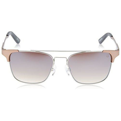 Spy Optic Unisex Westport Matte Silver/Matte Rose Gold/Happy Bronze Fade/Silver Mirror One Size