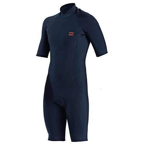 Billabong Men's 2/2 Absolute Back Zip Short Sleeve Flatlock Spring Wetsuit