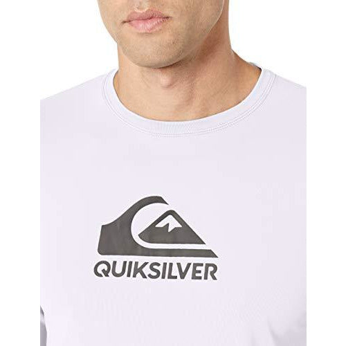 Quiksilver Men's Solid Streak Long Sleeve Rashguard UPF 50+ Sun Protection