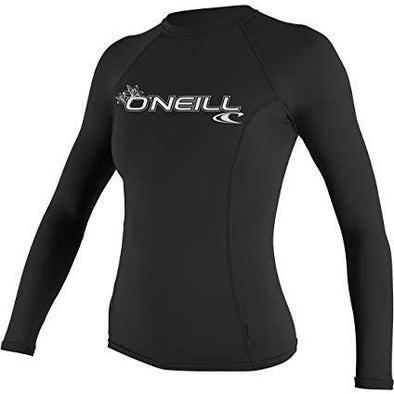 O'Neill Women's Basic Skins Upf 50+ Long Sleeve Rash Guard
