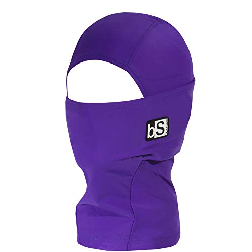 BLACKSTRAP Kids The Hood Dual Layer Cold Weather Neck Gaiter and Warmer for Children, Deep Purple