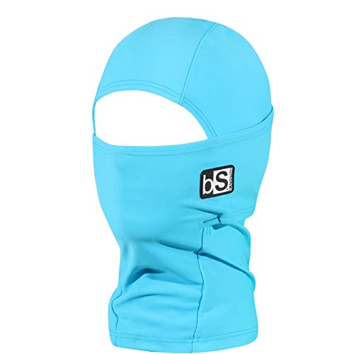 BLACKSTRAP Kids The Hood Dual Layer Cold Weather Neck Gaiter and Warmer for Children, Bright Blue