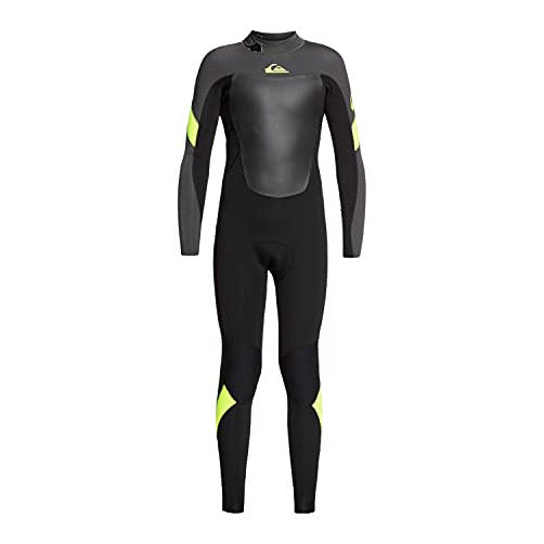 Quiksilver Boys 4/3mm Synchro Back Zip GBS Wetsuit