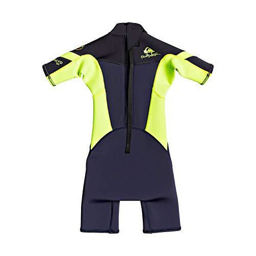 Quiksilver Boys 2/2Mm Syncro - Back Zip Short Sleeve Springsuit for Boys 2-7 Back Zip Short Sleeve Springsuit