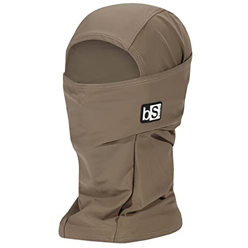 BLACKSTRAP Hood Balaclava Face Mask, Dual Layer Cold Weather Headwear for Men and Women (Cappuccino)