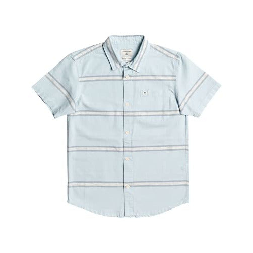 Quiksilver Boys Kalua Kobi Woven Top (Dream Blue, M/12)