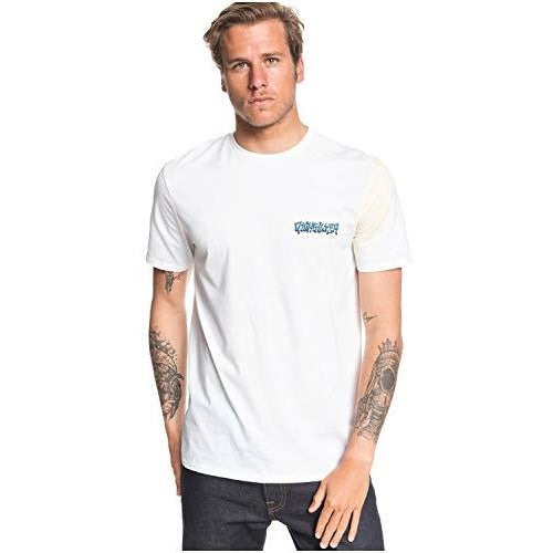 Quiksilver Mens Laundry Script Ss Tee
