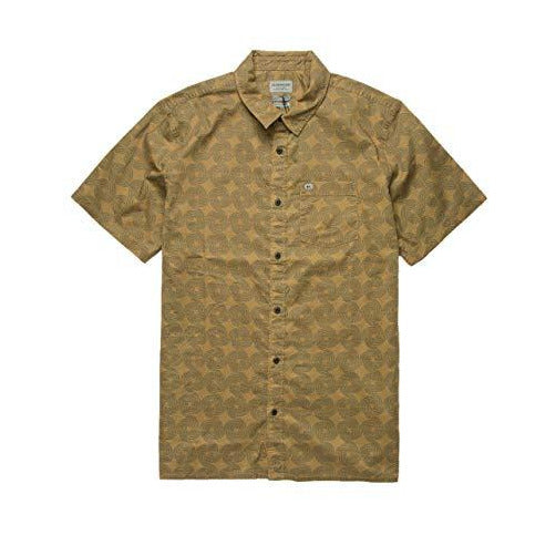 QUIKSILVER Threads Print Button Up Shirt