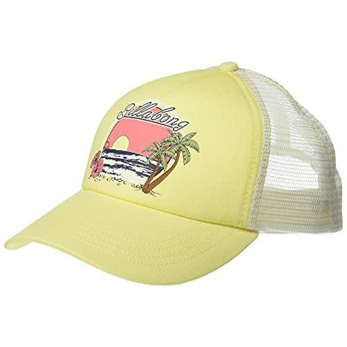 Billabong Women's Aloha Forever Adjustable Trucker Hat with Mesh Back