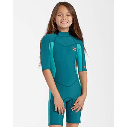 Billabong Girls' 2Mm Girls Synergy Back Zip Spring Wetsuit