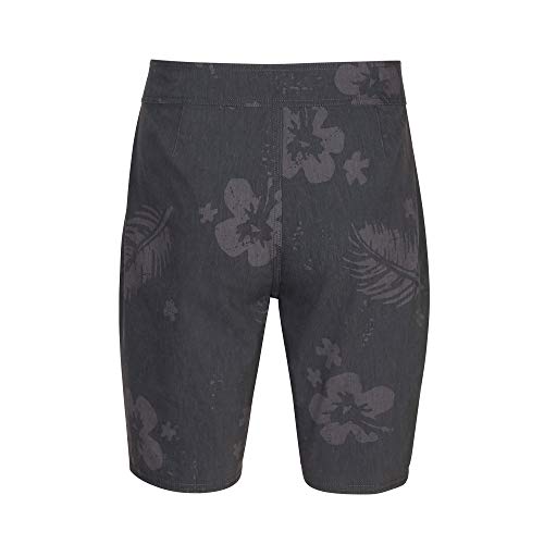 Dakine Men's Sumbawa Travel Boardshorts (Black Hibiscus,28)
