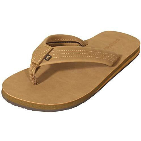 Cobian Men's Las Olas 2 Tan Flip Flops, 8
