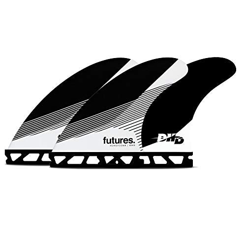 Futures Dhd Medium Honeycomb Fin One Size Black/White
