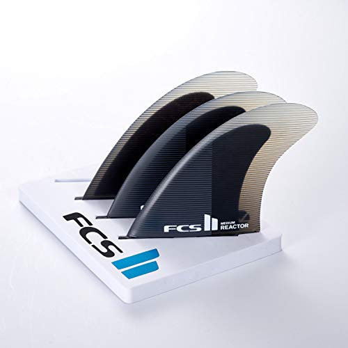 FCS II Reactor Performance Core Tri Fin Set - Charcoal/Black