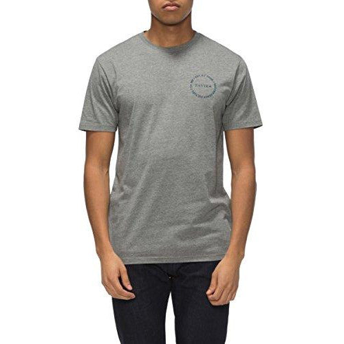 Tavik Men's Crew Short Sleeve Tee Heather Grey Shirt