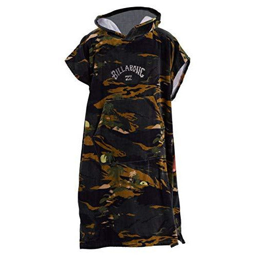Billabong Men's Hoodie Towel Black One Size Size