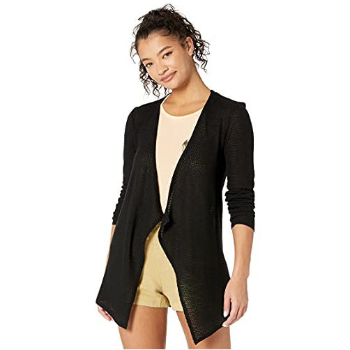 Volcom Women's Go Go Wrap Sweater Black