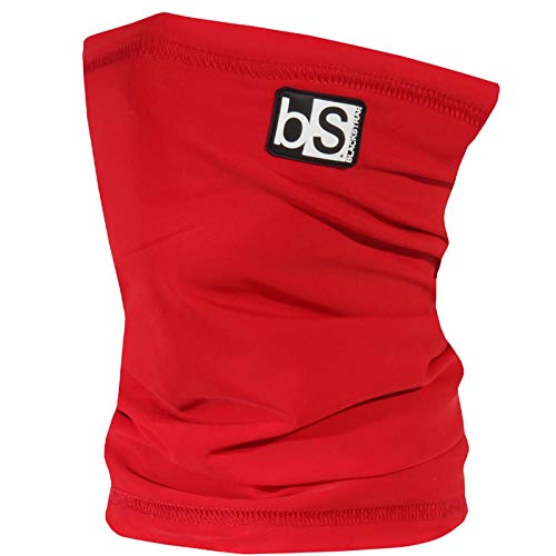 BlackStrap Kids Dual Layer Tube, Cold Weather Neck Gaiter and Warmer for Children, Crimson