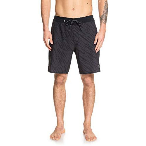 Quiksilver Mens Dye Hard Beachshort 19 Beachshorts Black 34