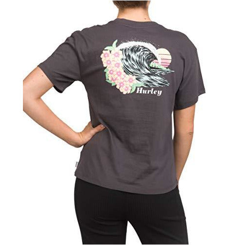 Hurley Womens Morro Perf Girlfriend Crew