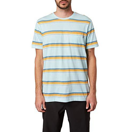O'NEILL Mens Knits Short Sleeve Ice Water/Smasher Ss Crew M