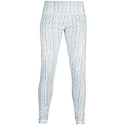 Dakine women's Arella cable-knit pants, white with textured pattern