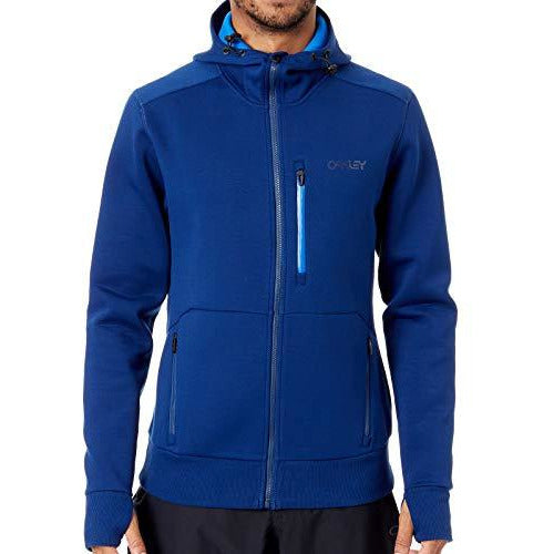 Oakley Men's Fz Scuba Fleece Jacket Dark Blue S