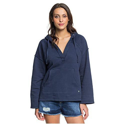Roxy Sun Beats Down Pullover Sweatshirt Mood Indigo MD