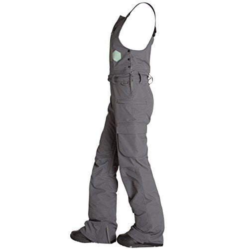 Billabong Women's Acma Bib Anthracite Small