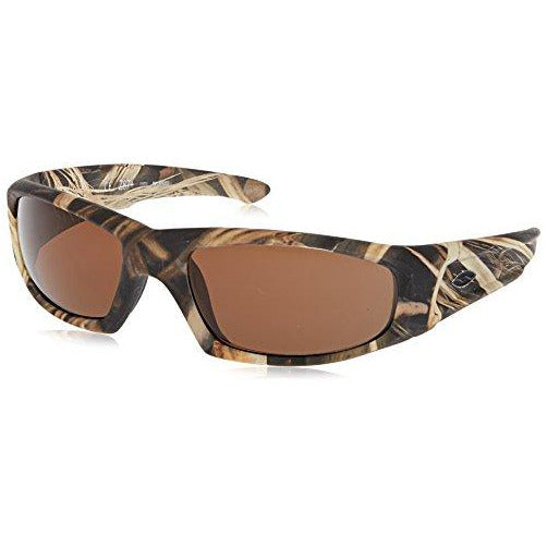 Smith Optics Elite Hudson Tactical Sunglass, Polar Brown, Realtree Max 4