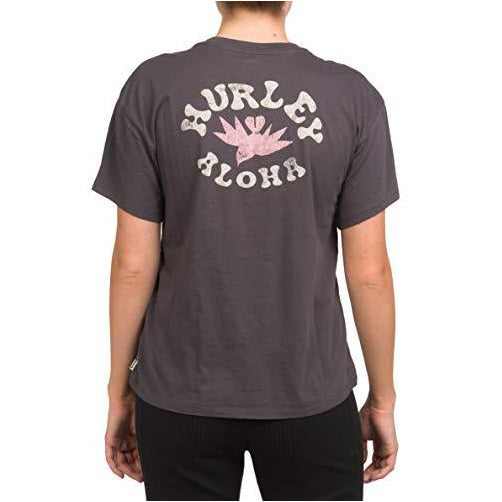 Hurley Womens Wailer Washed Girlfriend Crew