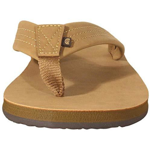 Cobian Men's Las Olas 2 Tan Flip Flops, 8
