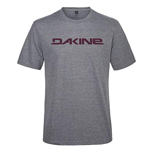 Dakine heather gray crew-neck T-shirt with front logo