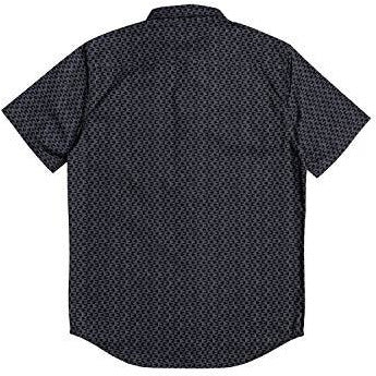 Quiksilver Mens Geo Spot Shirt Ss Short Sleeve Shirt Black L