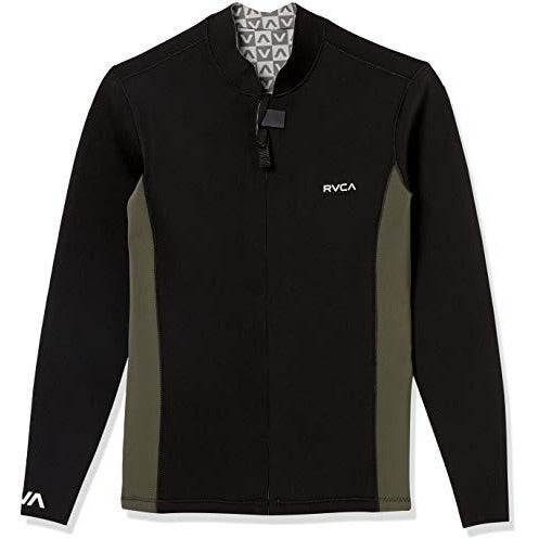 RVCA Men's Front Zip Neoprene Wetsuit Jacket