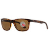 Ray Ban RB4181 Highstreet Sunglasses - 710/83 Tortoise (Polarized Brown Classic B-15XLT Lens) - 57mm