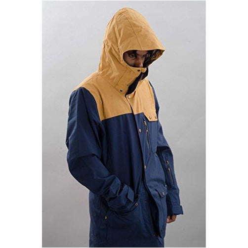 Dakine Men's Wyeast Waterproof Jacket, Midnight Buckskin, XL