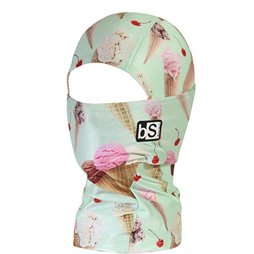 BLACKSTRAP Kids The Hood Dual Layer Cold Weather Neck Gaiter and Warmer for Children, Brain Freeze