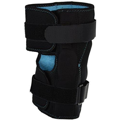 DonJoy Advantage Stabilizing Double Hinged Knee Wrap Brace for Sprains, Strains, Media Lateral Instability, Arthritis, Patella Buttress