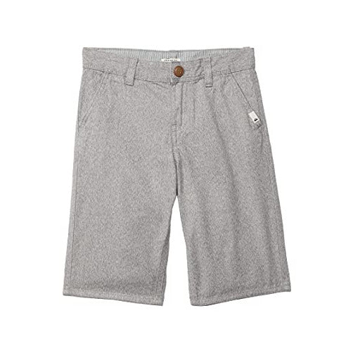 Quiksilver Boy's Everyday Chino Light Shorts (Big Kids) Light Grey Heather 24 (8 Big Kids)