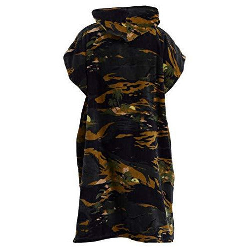 Billabong Men's Hoodie Towel Black One Size Size
