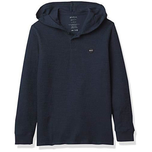 RVCA Boys' Motors Thermal Hooded T-Shirt