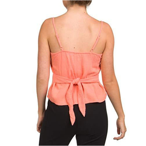 Hurley Womens Natural Tie Tank