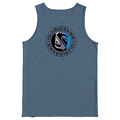 Quiksilver Kids Mellow Phonic Tee (Captains Blue Heather, 6)