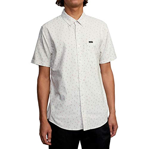 RVCA Men's That'll Do Print Short Sleeve Woven